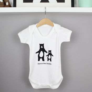 Dance Like Daddy, Father's Day Babygrow, 6 of 7