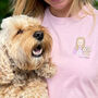 Personalised You And Your Dog Organic T Shirt, thumbnail 1 of 12