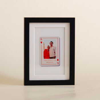 Personalised Valentine's Day Playing Card Photo Frame, 7 of 10