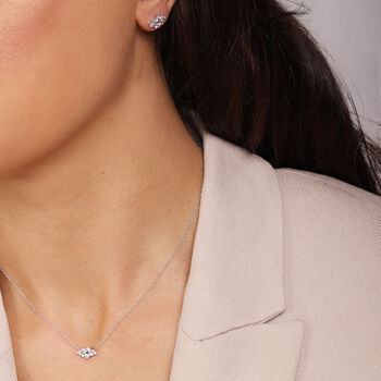 Crystal Cluster Stud Earrings, 5 of 5