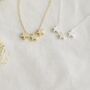 30th Birthday Gift, Three Star Necklace Gift For Three Decades, thumbnail 4 of 8