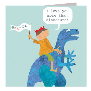 Best Dad Dinosaur Card, 2 of 4