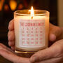 Advent Calendar Personalised Family Advent Candle, thumbnail 1 of 9