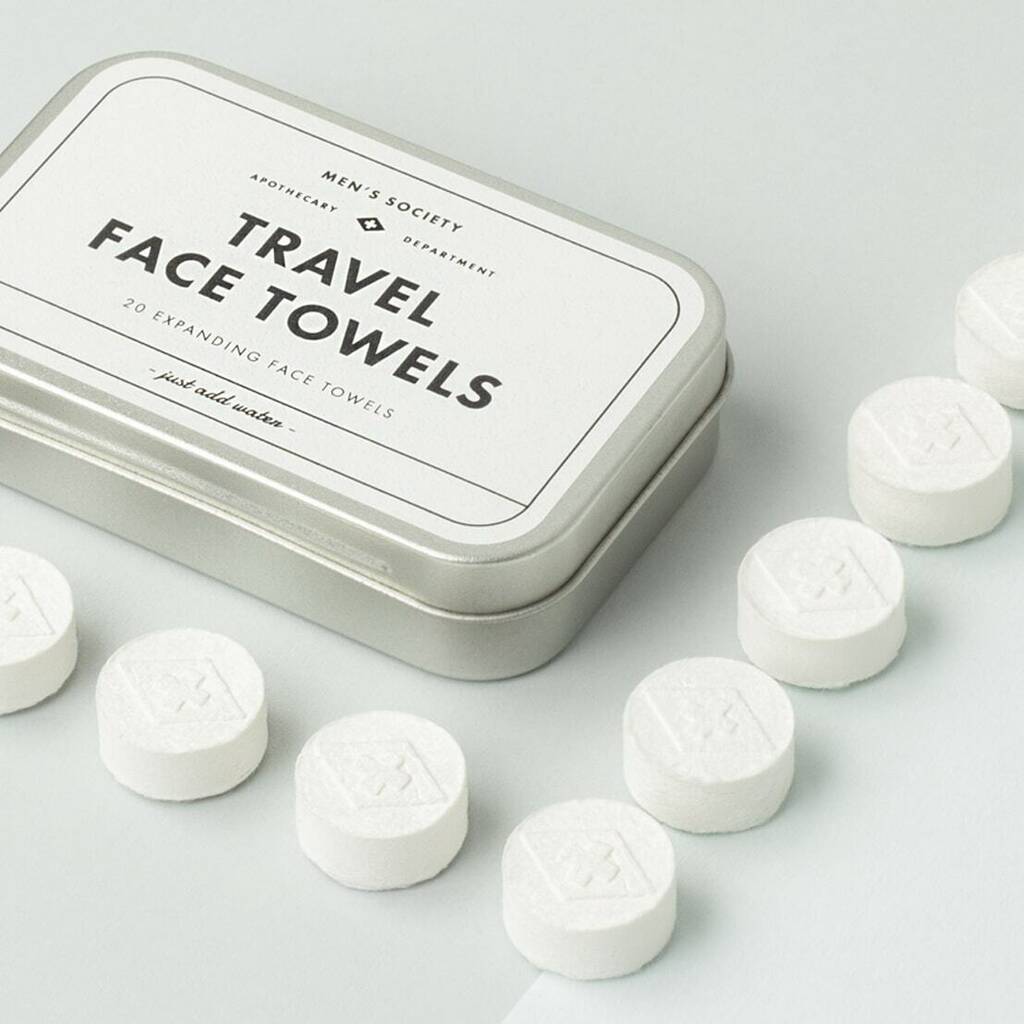 Travel Face Towels By Men's Society