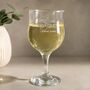 21st Birthday Gift Engraved Wine Glass, thumbnail 3 of 10