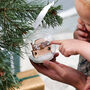 Noah's Ark Personalised First Christmas Bauble, thumbnail 3 of 6