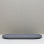 Grey Oblong Jesmonite Decorative Tray, thumbnail 2 of 3