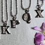 K Initial Charm Necklace Or Clip On Charm, thumbnail 3 of 4