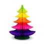 Christmas Rainbow Tree Paper Decoration 25cm, thumbnail 1 of 2