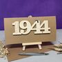 Personalised 80th Birthday 1944 Year Card, thumbnail 1 of 12