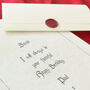 Traitors Style Birthday Faithful Love Letter, thumbnail 6 of 9