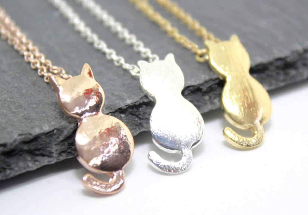 cat necklace by by poppy