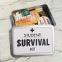 Personalised Student Gift Survival Kit Tin, thumbnail 1 of 3