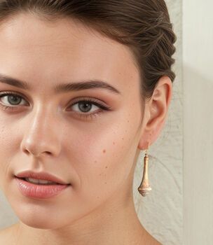 Art Nouveau Grecian Goblet Earrings, 2 of 8