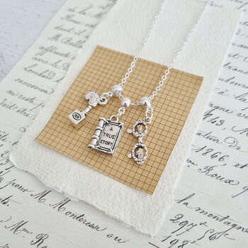 Charming Book Lover's Necklace, 4 of 4