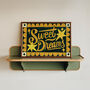 Sweet Dreams Print, Bedroom Poster, Green Prints, thumbnail 4 of 8