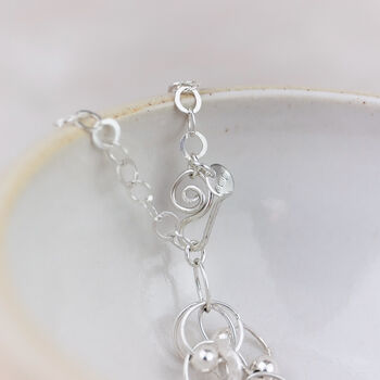 Sterling Silver Charm Necklace, 3 of 5