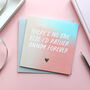 No One Else I'd Rather Annoy Forever Love Card, thumbnail 5 of 6