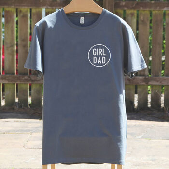 Girl Dad Organic Cotton T Shirt Father's Day Gift, 2 of 5