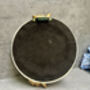 16cm Cream And Gold Decorative Wall Mirror – Floral Motif, thumbnail 9 of 12