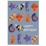 Fun Underwater Birthday Card With Activities, thumbnail 4 of 4