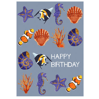 Fun Underwater Birthday Card With Activities, 4 of 4
