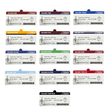 Personalised Football Ticket Keepsake Hanging Decoration, 2 of 5