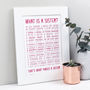 Personalised Sister Print With Sister Poem, thumbnail 1 of 7