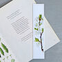 Botanical Bookmarks With Spring Illustrations, thumbnail 3 of 6