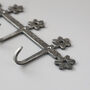 Handmade Iron Coat Rack Hooks. Choice Of Three Designs, thumbnail 11 of 12