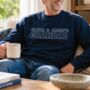 Personalised Varsity Kids Grandad Jumper, thumbnail 1 of 8