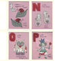 Personalised Girls Alphabet Embroidered Picture Gift, thumbnail 9 of 12