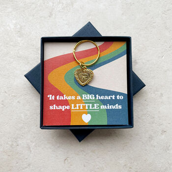 It Takes A Big Heart To Shape Little Minds Teacher Gift, 4 of 8