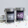 Personalised 40th Birthday Coffee Gift In Tin, thumbnail 2 of 6