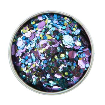 Peacock Party Eco Glitter Gift Set, 8 of 12