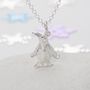 Personalised Sterling Silver Penguin Necklace, thumbnail 1 of 6