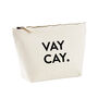 Vaycay Holiday Cosmetic Travel Bag Pouch, thumbnail 4 of 6