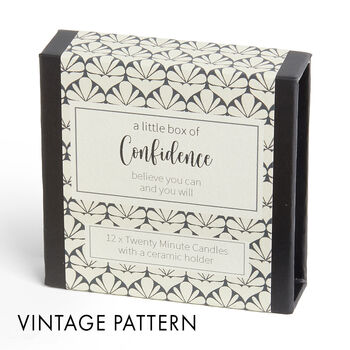 A Little Box Of Confidence Mini Candle Gift Set, 2 of 12