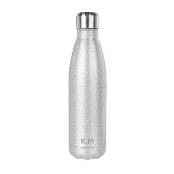 Personalised Glitter Insulated Water Bottle, 10 of 12