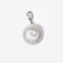 Patera Bowl Charm Clip On Silver Pendant, thumbnail 1 of 7
