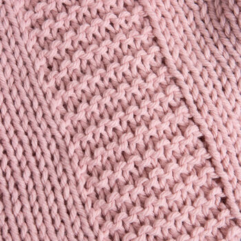 Hooded Poncho Blanket Easy Knitting Kit, 8 of 12
