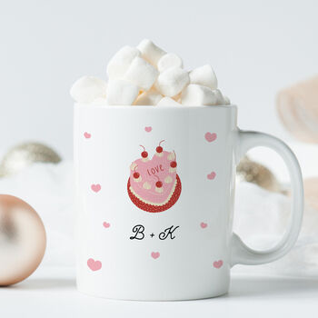 Personalised Initials Mug Gift For Couple, 3 of 8