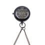 The Admiral Personalised Black Skeleton Pocket Watch For Graduation Gift, thumbnail 5 of 12
