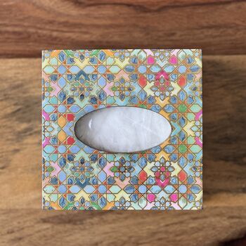 Magnetic Closure Tissue Box With Cover, 3 of 9