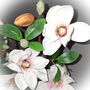 Faux Flowers Stems Magnolia, thumbnail 5 of 5