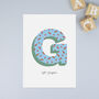Personalised Letter/Name/Alphabet Print, thumbnail 3 of 11