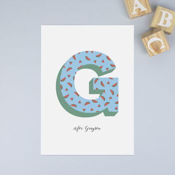 Personalised Letter/Name/Alphabet Print, 3 of 11