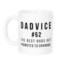 'Dadvice' Grandad Ceramic Mug, thumbnail 5 of 6