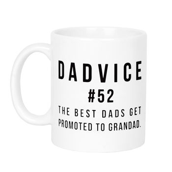 'Dadvice' Grandad Ceramic Mug, 5 of 6