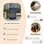 Ceramic Blue Halo Electric Oil Wax Melts Burner, thumbnail 4 of 6